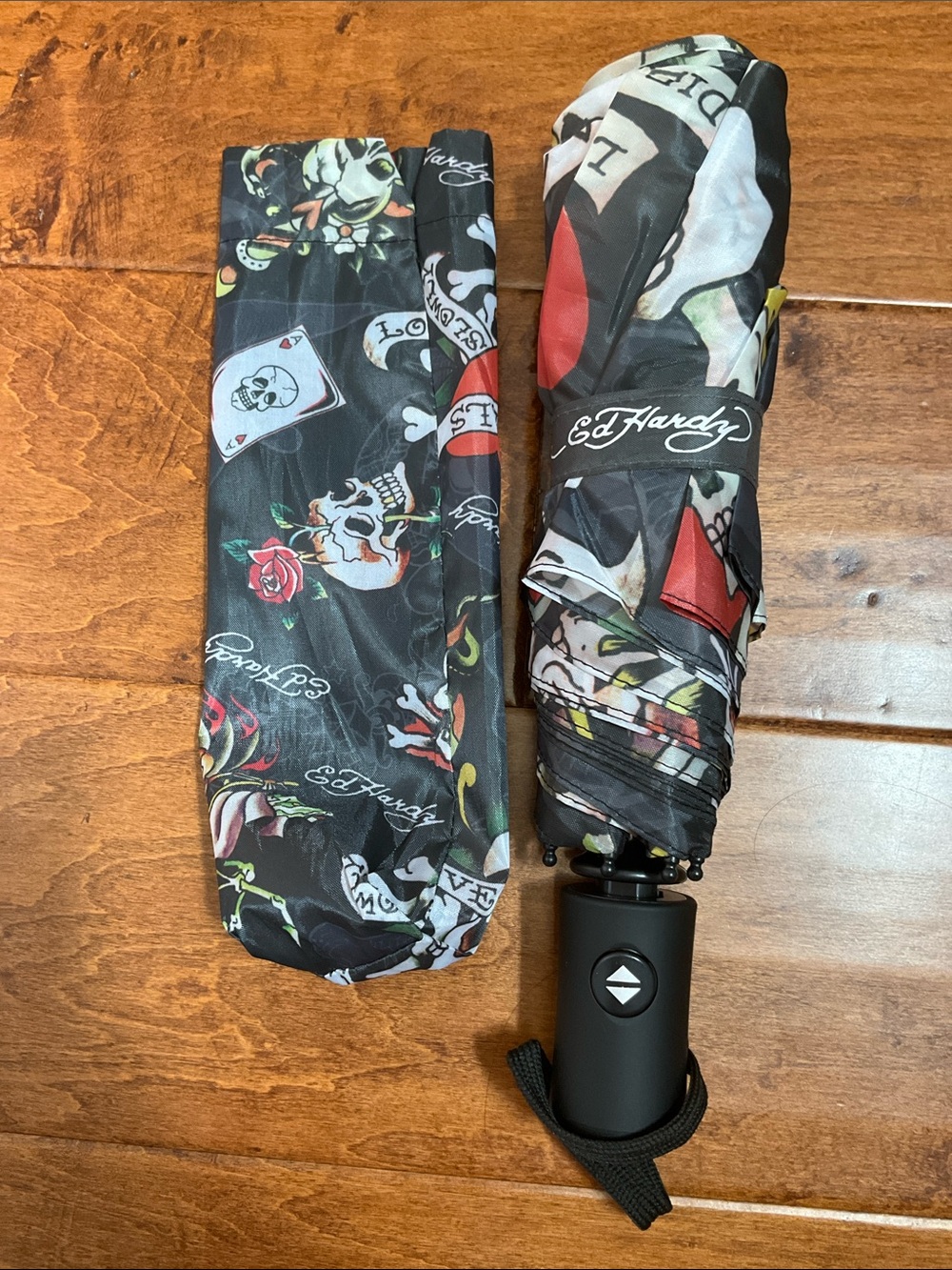 Ed Hardy umbrella NWT